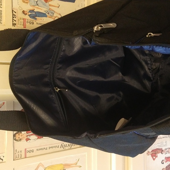 NWT Nautica black "Boat Tote" bag - Picture 6 of 9